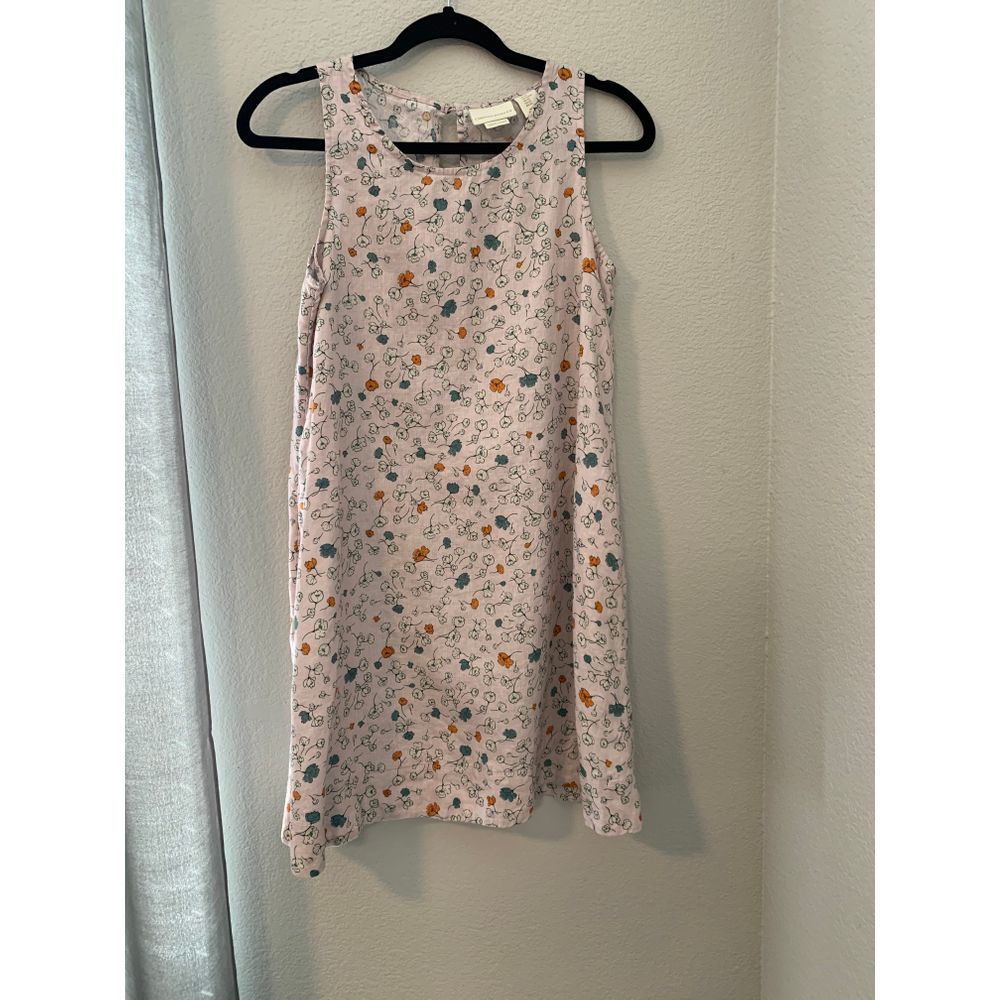 Cynthia Rowley Floral Linen Dress
